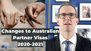 Australian Partner Visa Update for 2020-2021 - English requirements, sponsorship fee & more