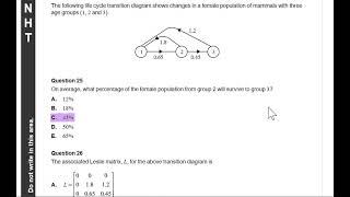 2024 NHT VCE GENERAL MATHS EXAM 1 ANSWERS