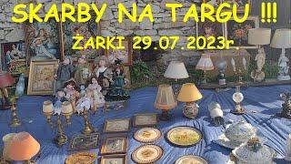 ️ Skarby na targu w Żarkach 29.07.2023 Co udało nam się kupić?? ️