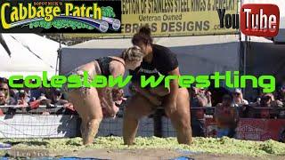 Coleslaw Wrestling Cabbage Patch