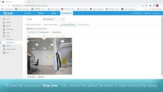 How To Setup Line Crossing with arming schedule and linkage actions on a Hikvision HiLook DVR