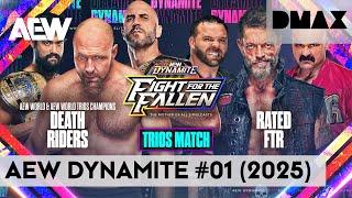 AEW DYNAMITE | Episode 01 (2025) (Ganze Folge) | DMAX