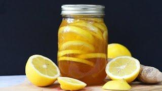 Honey Lemon Ginger Jar | Natural Cold & Flu Remedy