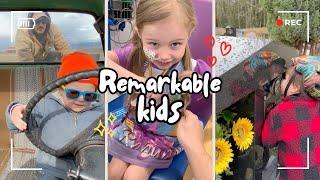 These Kids Are Truly Remarkable ️  #compilation | CATERS CLIPS