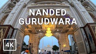 Nanded Gurudwara Walking Tour 4K (Hazur Sahib Nanded)