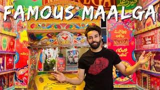 FAMOUS restaurant MAALGA | Lahore restaurant | Food vlogs