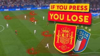 How Spain Are Suffocating Their Opponents