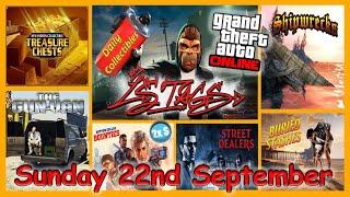 LS Tags Guide, Street Dealers, Gun Van, Shipwreck Location & more Sunday Sept 22nd - GTA V Online