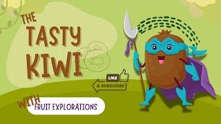 FRUIT FACTS FOR CHILDREN | KIWI | Learn about Fruits | English Vocabulary