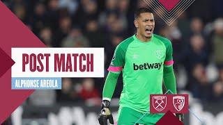 Alphonse Areola Post Match Reaction | West Ham 1-1 Bournemouth