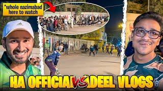 Adeel Vlogs v/s Haris Ahmed Official | Last Over Thriller | Most Awaited Vlog