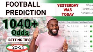 FOOTBALL PREDICTIONS TODAY 22/11/2024 SOCCER PREDICTIONS TODAY BETTING TIPS TODAY #betting #tips