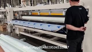 Máquina rebobinadora automática de papel higiénico de 2800 mm con laminación de pegamento