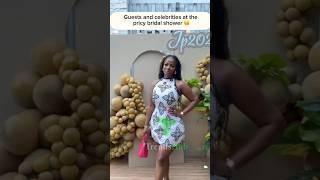 Guests at the pricy bridal shower #naijagist #trendshub #jp2025 #jumajux #hildabaci #viralshorts