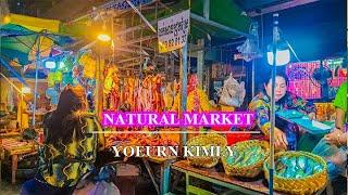 Driving to Buy Something at Natural Market at Night -Yoeurn Kimly- Viral Travel 2023