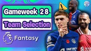 FPL GW28 | AVOID this mistake! Mateta & Cunha Replacements | Fantasy Premier League 2024/25