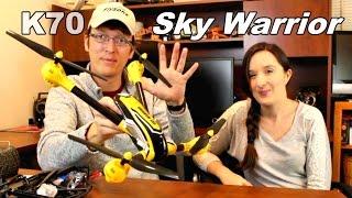 Kai Deng K70 Sky Warrior Drone Unboxing - GoPro Capable - TheRcSaylors