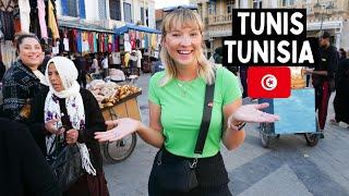 Shocking First Impressions of TUNIS, TUNISIA! Is it SAFE? أجنبي في تونس