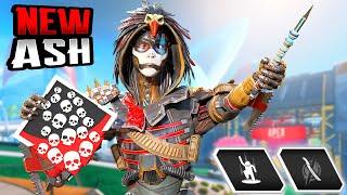 NEW ASH 20 KILLS WORLD FIRST (Apex Legends Gameplay)