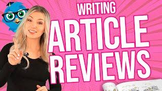 How To Write An Article Review