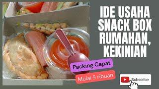 Ide Usaha Snack Box Rumahan,Kekinian Mulai 5000 Hingga 15000