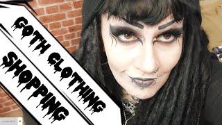 Goth Clothing Hunting - Charity Shopping/ Thrifting