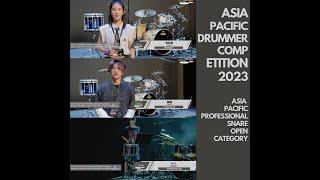 Asia Pacific Drummer Competition 2023 APOS:  Champion: 李欣悦 (天津市): 楊城 (深圳市）: 陈予之 (深圳市）