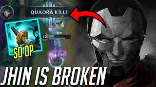 WILD RIFT JHIN *NEW* BUILD IS OP AF - CHALLENGER JHIN PRO PLAYER GAMEPLAY