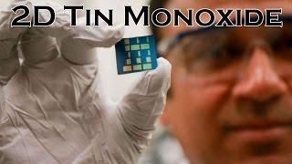 2D Tin Monoxide - A New Atom-Thick Semiconducting material  enables Faster Electronic Devices | QPT