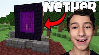 I Built The Nether In Bloxd.io