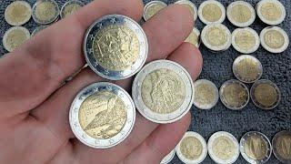 2 euro coin hunt  1000€ Collectable coins. Rare!