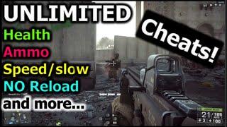 Battlefield 4 - Cheats | Unlimited Health, Ammo, unlock all weapons and more.