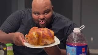 I ate a whole rotisserie chicken from Costco for my one meal a day meal for weight loss and muscles.