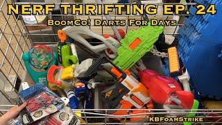 KBFoamStrike's NERF THRIFTING Vlog EP. 24: BoomCo! Darts for Days