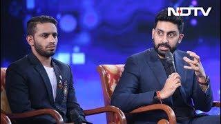 #NDTVYuva – Abhishek Bachchan Politely Turns Down A Boxing Match Against Amit Panghal