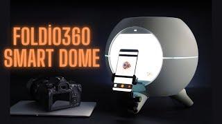 Foldio360 Smart Dome Led Işıklı Ürün Çekim Çadırı. Foldio360 Mobil Uygulama / Pc Kontrollü.