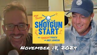 Rory and Campos tears follow wins, Pace of Play disaster on LPGA, & NFL sadness | The Shotgun Start