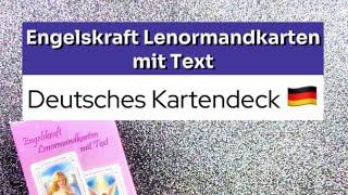 KARTENDECK: Engelskraft Lenormandkarten mit Text