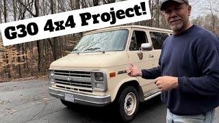 1990 G30 One Ton 4x4 Chevy Van Project - The Swim Shop 4x4 Vans