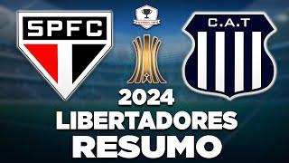 SÃO PAULO x TALLERES AO VIVO | LIBERTADORES 2024 | 6ª RODADA | NARRAÇÃO