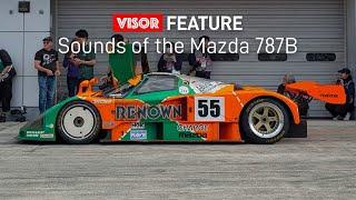 Up close with the legendary Mazda 787B!