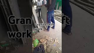 Granite Shift Work #anujtiles #homedesign #marblejitendrasharma