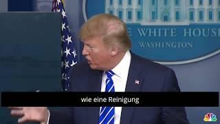 Trump hat die Licht- und Desinfektionslösung