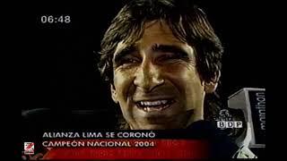 ALIANZA LIMA CAMPEON DEL DESCENTRALIZADO 2004