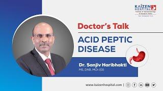 Dr.  Sanjiv Haribhakti - FB live session on acid peptic disease