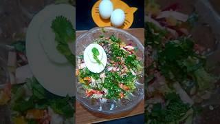 Egg Rainbow Salad #eggseries  #cooking #ytshorts