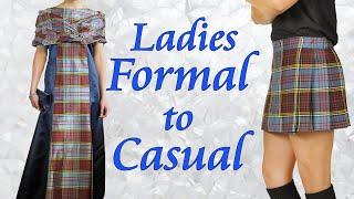 Women's Highland Dress & Kilt Fashion - From Formal to Casual