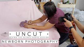 Behind The Scenes Newborn Photography Session New York City - NYC