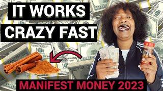 MONEY Will Come CONTINUOUSLY After Doing This Ritual | CINNAMON MANIFESTATION 2023