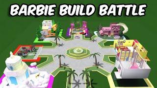 100k BARBIE BUILD BATTLE IN BLOXBURG